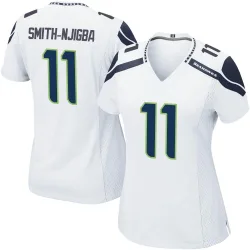Jaxon Smith-Njigba Seattle Seahawks Game Women's Jersey (White)
