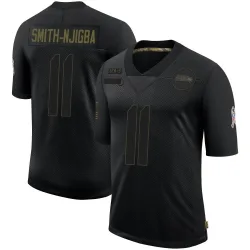Jaxon Smith-Njigba Seattle Seahawks Limited Men's 2020 Salute To Service Jersey (Black)