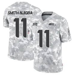 Jaxon Smith-Njigba Seattle Seahawks Limited Men's 2024 Salute to Service Jersey (Arctic Camo)