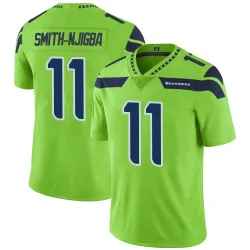 Jaxon Smith-Njigba Seattle Seahawks Limited Men's Color Rush Neon Jersey (Green)