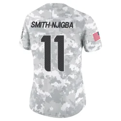 Jaxon Smith-Njigba Seattle Seahawks Limited Women's 2024 Salute to Service Jersey (Arctic Camo)