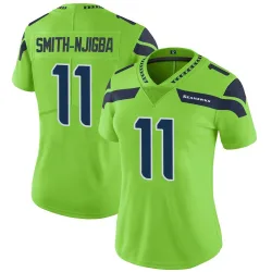 Jaxon Smith-Njigba Seattle Seahawks Limited Women's Color Rush Neon Jersey (Green)