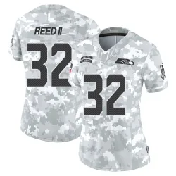 Jerrick Reed II Seattle Seahawks Limited Women's 2024 Salute to Service Jersey (Arctic Camo)