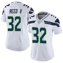 Jerrick Reed II Seattle Seahawks Limited Women's Vapor Untouchable Jersey (White)