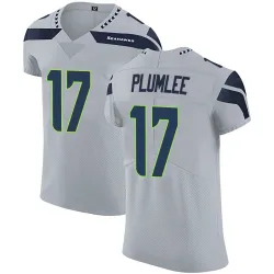 John Rhys Plumlee Seattle Seahawks Elite Men's Alternate Vapor Untouchable Jersey (Gray)