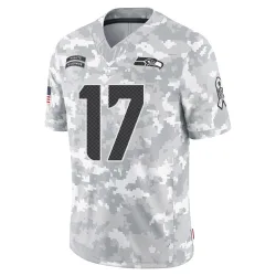 John Rhys Plumlee Seattle Seahawks Limited Men's 2024 Salute to Service Jersey (Arctic Camo)