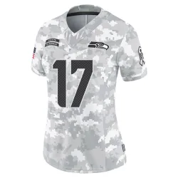 John Rhys Plumlee Seattle Seahawks Limited Women's 2024 Salute to Service Jersey (Arctic Camo)