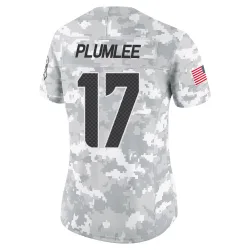 John Rhys Plumlee Seattle Seahawks Limited Women's 2024 Salute to Service Jersey (Arctic Camo)
