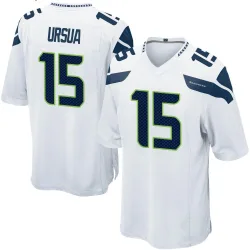 John Ursua Seattle Seahawks Game Men's Jersey (White)