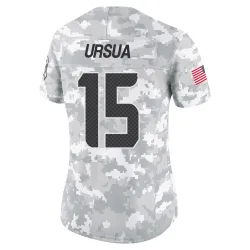 John Ursua Seattle Seahawks Limited Women's 2024 Salute to Service Jersey (Arctic Camo)