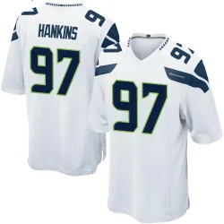 Johnathan Hankins Seattle Seahawks Game Men's Jersey (White)