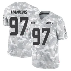 Johnathan Hankins Seattle Seahawks Limited Men's 2024 Salute to Service Jersey (Arctic Camo)