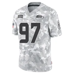 Johnathan Hankins Seattle Seahawks Limited Men's 2024 Salute to Service Jersey (Arctic Camo)