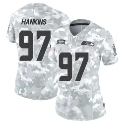 Johnathan Hankins Seattle Seahawks Limited Women's 2024 Salute to Service Jersey (Arctic Camo)