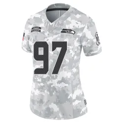 Johnathan Hankins Seattle Seahawks Limited Women's 2024 Salute to Service Jersey (Arctic Camo)