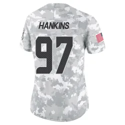 Johnathan Hankins Seattle Seahawks Limited Women's 2024 Salute to Service Jersey (Arctic Camo)