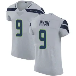 Jon Ryan Seattle Seahawks Elite Men's Alternate Vapor Untouchable Jersey (Gray)