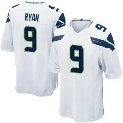 Jon Ryan Seattle Seahawks Game Men's Jersey (White)