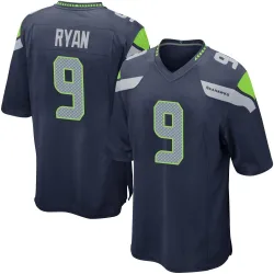 Jon Ryan Seattle Seahawks Game Men's Team Color Jersey (Navy)