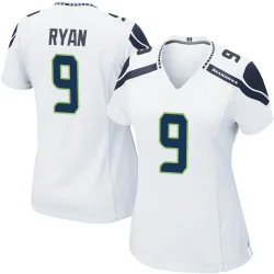 Jon Ryan Seattle Seahawks Game Women's Jersey (White)