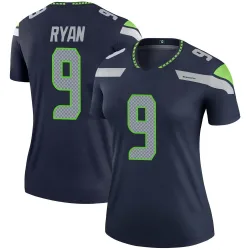 Jon Ryan Seattle Seahawks Legend Women's Jersey (Navy)