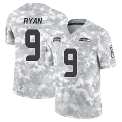 Jon Ryan Seattle Seahawks Limited Men's 2024 Salute to Service Jersey (Arctic Camo)