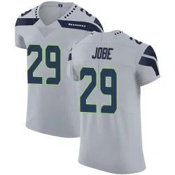 Josh Jobe Seattle Seahawks Elite Men's Alternate Vapor Untouchable Jersey (Gray)