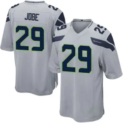 Josh Jobe Seattle Seahawks Game Men's Alternate Jersey (Gray)