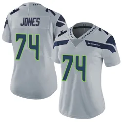 Josh Jones Seattle Seahawks Limited Women's Alternate Vapor Untouchable Jersey (Gray)