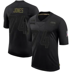 Josh Jones Seattle Seahawks Limited Youth 2020 Salute To Service Jersey (Black)