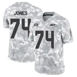 Josh Jones Seattle Seahawks Limited Youth 2024 Salute to Service Jersey (Arctic Camo)