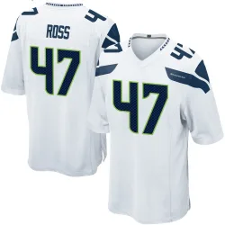 Josh Ross Seattle Seahawks Game Men's Jersey (White)