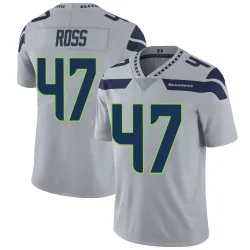 Josh Ross Seattle Seahawks Limited Men's Alternate Vapor Untouchable Jersey (Gray)
