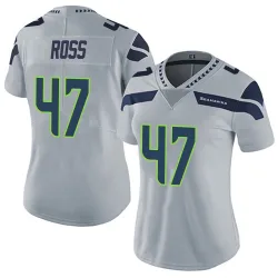 Josh Ross Seattle Seahawks Limited Women's Alternate Vapor Untouchable Jersey (Gray)