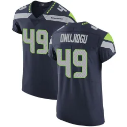 Joshua Onujiogu Seattle Seahawks Elite Men's Team Color Vapor Untouchable Jersey (Navy)