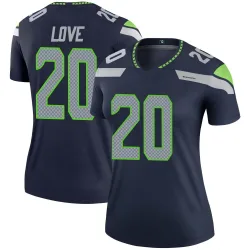 Julian Love Seattle Seahawks Legend Women's Jersey (Navy)
