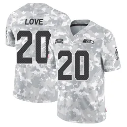Julian Love Seattle Seahawks Limited Men's 2024 Salute to Service Jersey (Arctic Camo)