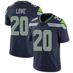 Julian Love Seattle Seahawks Limited Men's Team Color Vapor Untouchable Jersey (Navy)