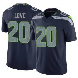 Julian Love Seattle Seahawks Limited Men's Vapor F.U.S.E. Jersey (Navy)