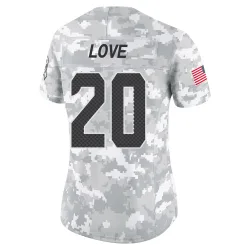 Julian Love Seattle Seahawks Limited Women's 2024 Salute to Service Jersey (Arctic Camo)