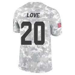 Julian Love Seattle Seahawks Limited Youth 2024 Salute to Service Jersey (Arctic Camo)