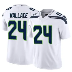 K'Von Wallace Seattle Seahawks Limited Men's Vapor F.U.S.E. Jersey (White)