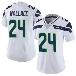 K'Von Wallace Seattle Seahawks Limited Women's Vapor Untouchable Jersey (White)