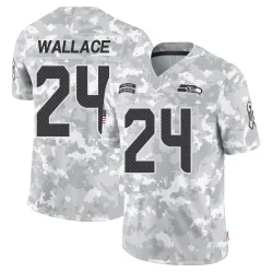 K'Von Wallace Seattle Seahawks Limited Youth 2024 Salute to Service Jersey (Arctic Camo)