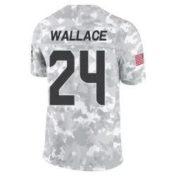 K'Von Wallace Seattle Seahawks Limited Youth 2024 Salute to Service Jersey (Arctic Camo)