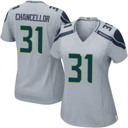 Kam Chancellor Seattle Seahawks Game Women's Alternate Jersey (Gray)