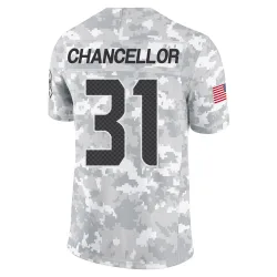 Kam Chancellor Seattle Seahawks Limited Men's 2024 Salute to Service Jersey (Arctic Camo)