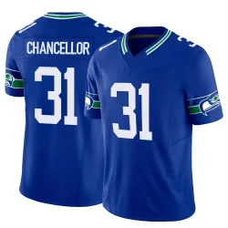 Kam Chancellor Seattle Seahawks Limited Men's Throwback Vapor F.U.S.E. Jersey (Royal)