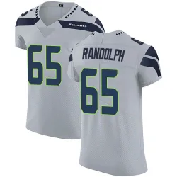 Kendall Randolph Seattle Seahawks Elite Men's Alternate Vapor Untouchable Jersey (Gray)