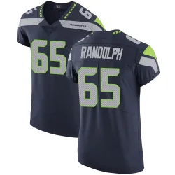 Kendall Randolph Seattle Seahawks Elite Men's Team Color Vapor Untouchable Jersey (Navy)